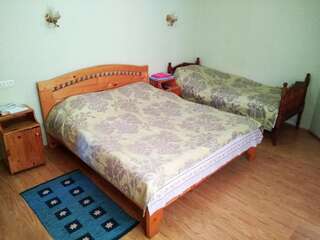 Отель Oskolok Dovbusha Mini-Hotel Яремче Двухместный номер с двуспальной кроватью и дополнительной кроватью-1